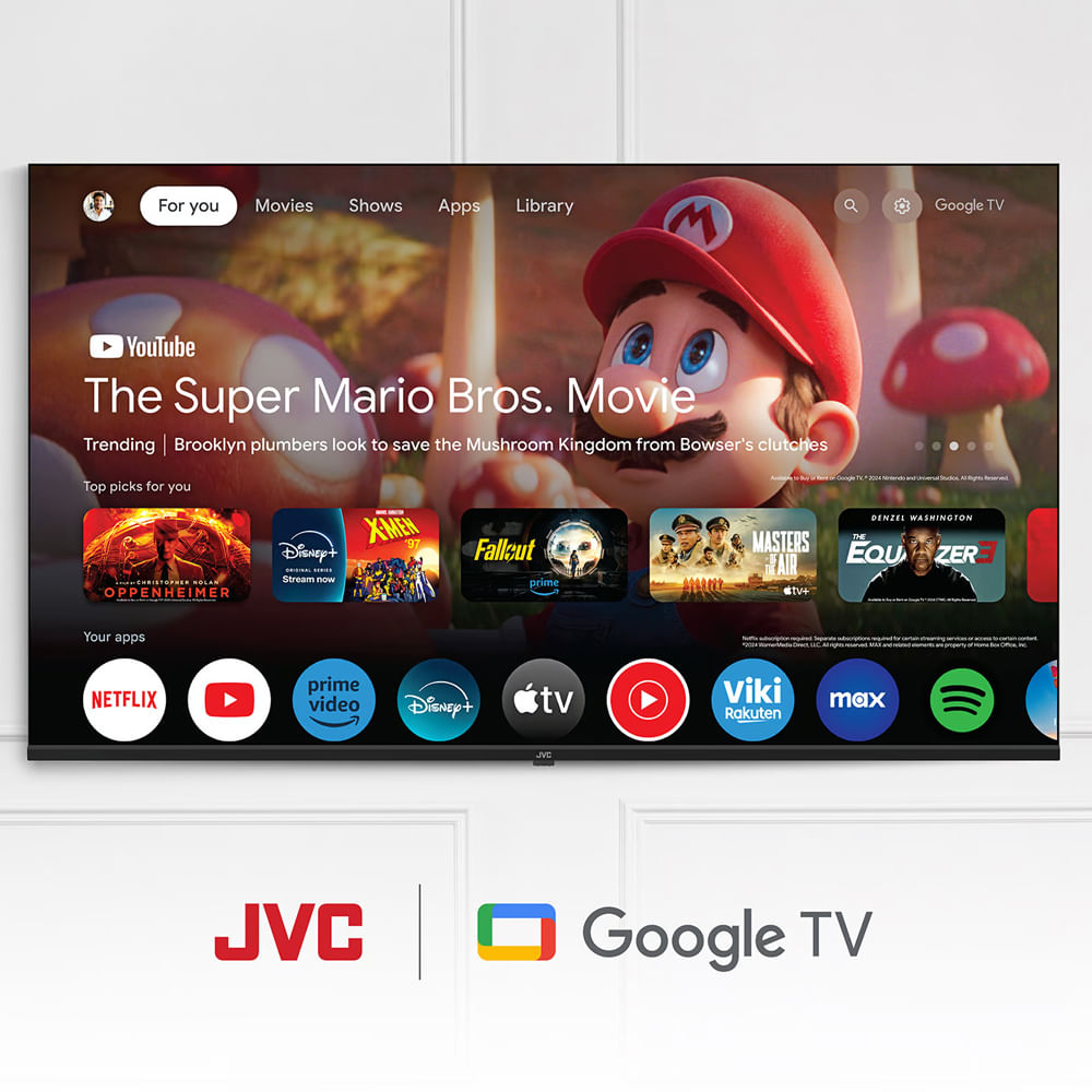 Televisor JVC 70 Smart Ultra HD 4K LT-70KM558N Google TV | Promart.pe ...
