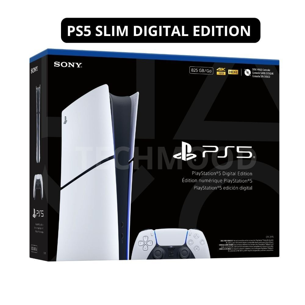 CONSOLA PS5 SLIM BLANCO 4K 825 GB DIGITAL