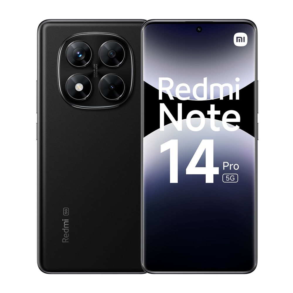 REDMI NOTE 14 PRO+ 5G MIDNIGHT BLACK 12GB RAM / 512GB ROM