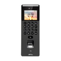 Control de Acceso y Asistencia ZKTeco SenseFace-2A Rostro Huella y Tarjeta