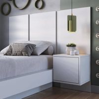 Cabecera 1.5 Plazas Moderna Tali Blanco RyR MUEBLES