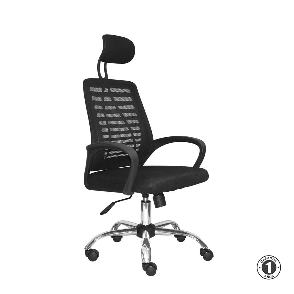 Silla Ergonómica Loto Presidente Negro Althea Confort