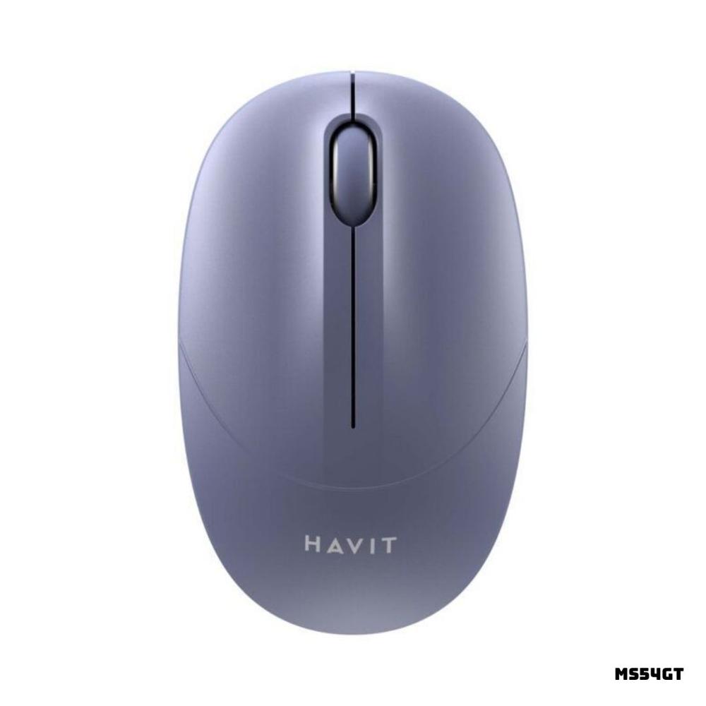MOUSE INALAMBRICO HAVIT MS54GT 1600 DPI MORADO