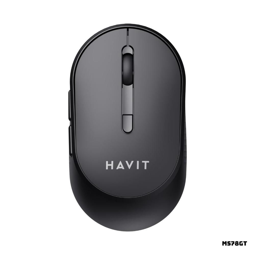 MOUSE INALAMBRICO HAVIT MS78GT 3200 DPI NEGRO