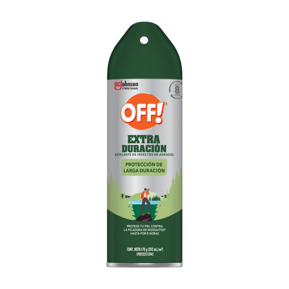 Repelente Off Aerosol extra duracion 170ml