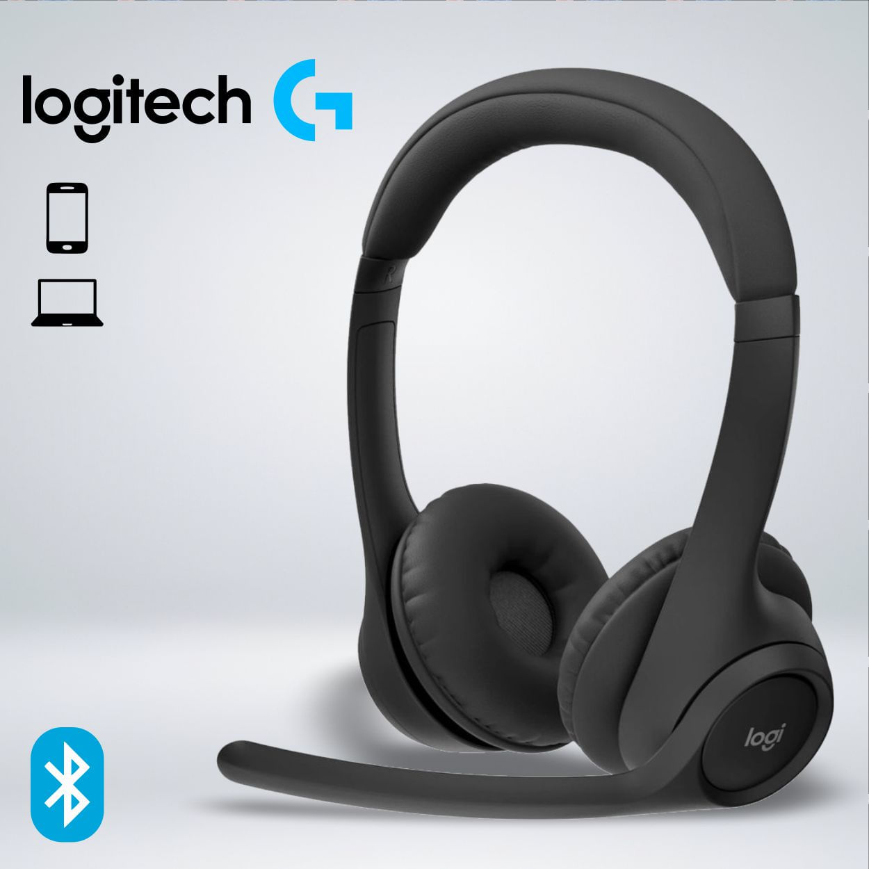 AUDIFONO LOGITECH ZONE 300 WIRELESS USB BLUETOOTH-20HRS C MICRO