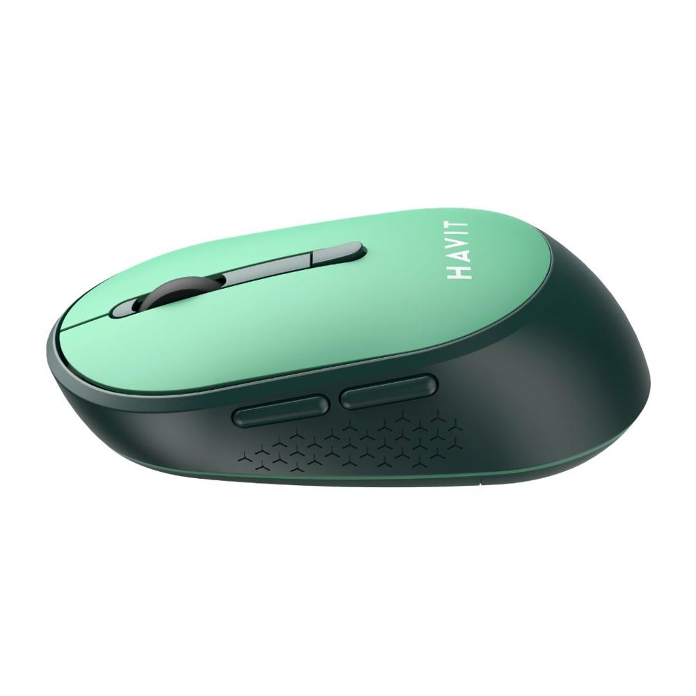 MOUSE INALAMBRICO HAVIT MS78GT 3200 DPI VERDE | Promart.pe - Promart