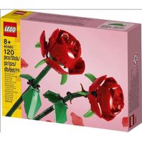 LEGO ICONS ROSA ICÓNICA SET DE CONSTRUCCIÓN DECORATIVA