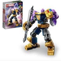 LEGO MARVEL ARMADURA MECÁNICA DE THANOS CON GUANTE DEL INFINITO