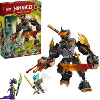 LEGO NINJAGO MISIÓN DE COLE SET DE MECH ARTICULADO Y DRAGÓN