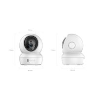 Cámara de Seguridad Wifi-Ezviz-H6c pro 1080p (2mp)