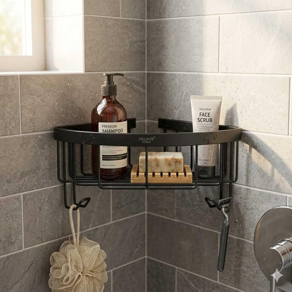 ESQUINERO DE ACERO INOXIDABLE NEGRO MATE