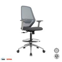 Silla Cajero Ergonómico Icon Gris Ba Ac Ofideas