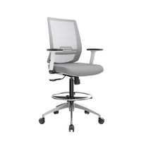 Silla Cajero Think Gris Ergonómica Ofideas
