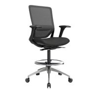Silla Loop Cajero Ergonómica Ba Ac Negro Ofideas
