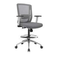 Silla Cajero Delphi II Gris Ba Ac Ofideas