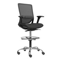 Silla Loop Cajero Ergonómica Bc Ac Negro Ofideas
