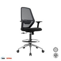 Silla Cajero Ergonómico Icon Negro Ba Ac Ofideas