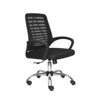 Silla Giratoria Loto Gerencial Negro Ofideas