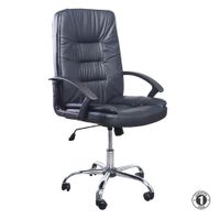Silla Ergonómica Capellini Gerente Cuero Ofideas