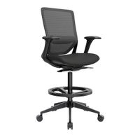 Silla Loop Cajero Ergonómica Bn An Negro Ofideas