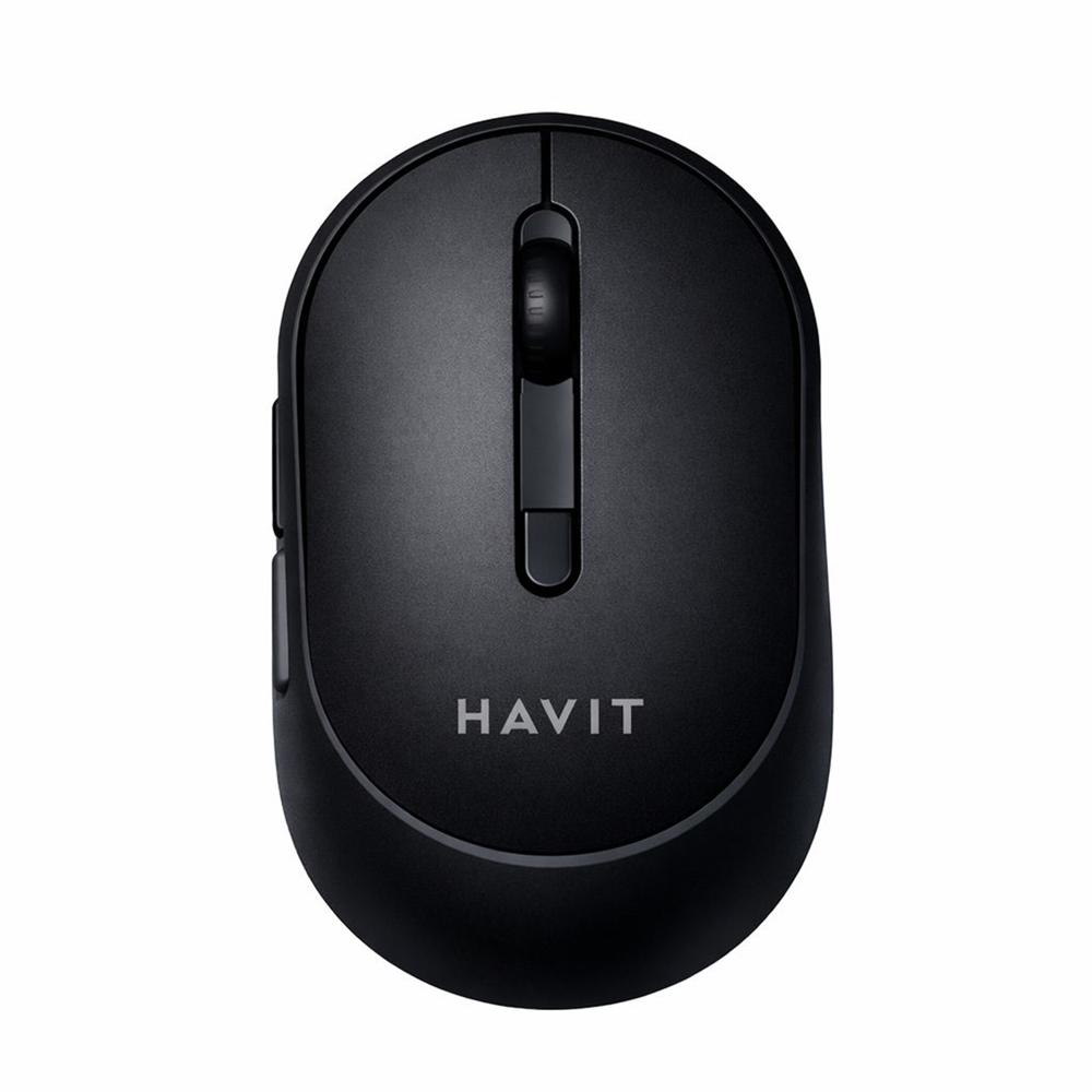 Mouse Inalámbrico HAVIT MS78GT 2.4GHz Precisión Ajustable y Diseño Ergonómico