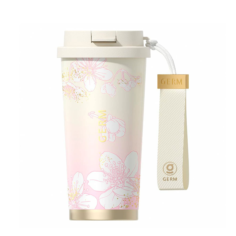 Vaso Térmico Germ Sakura Rosa 500ml Acero Inoxidable
