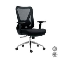 Silla Ergonómica Smart Gerente Syncro 3D Negro Ofideas