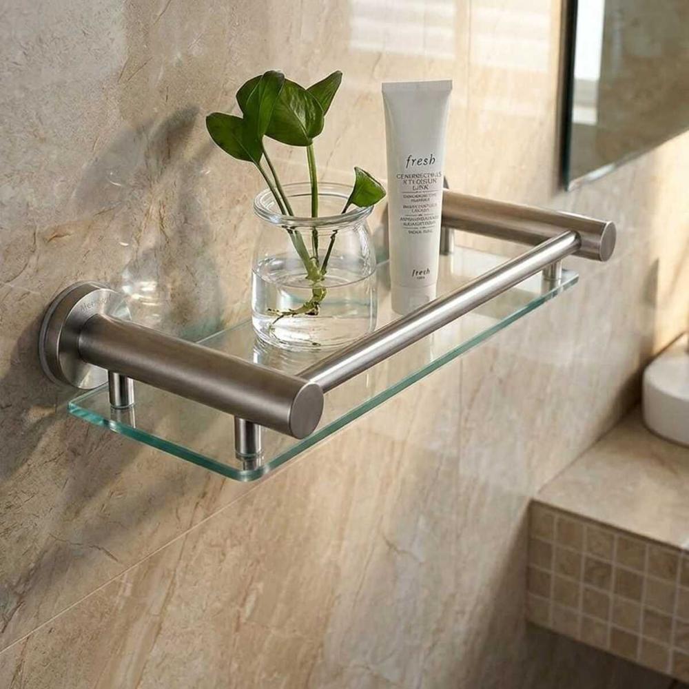 REPISA ACERO INOXIDABLE 30CM GRIS MATE