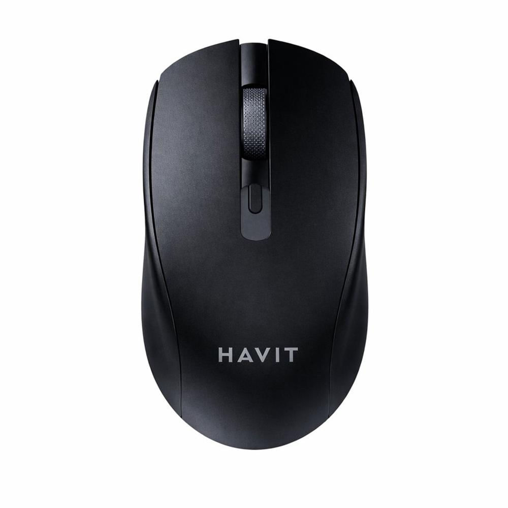 Mouse Inalámbrico HAVIT MS51WB 2.4GHz Bluetooth 5.0 Recargable y Precisión Ajustable