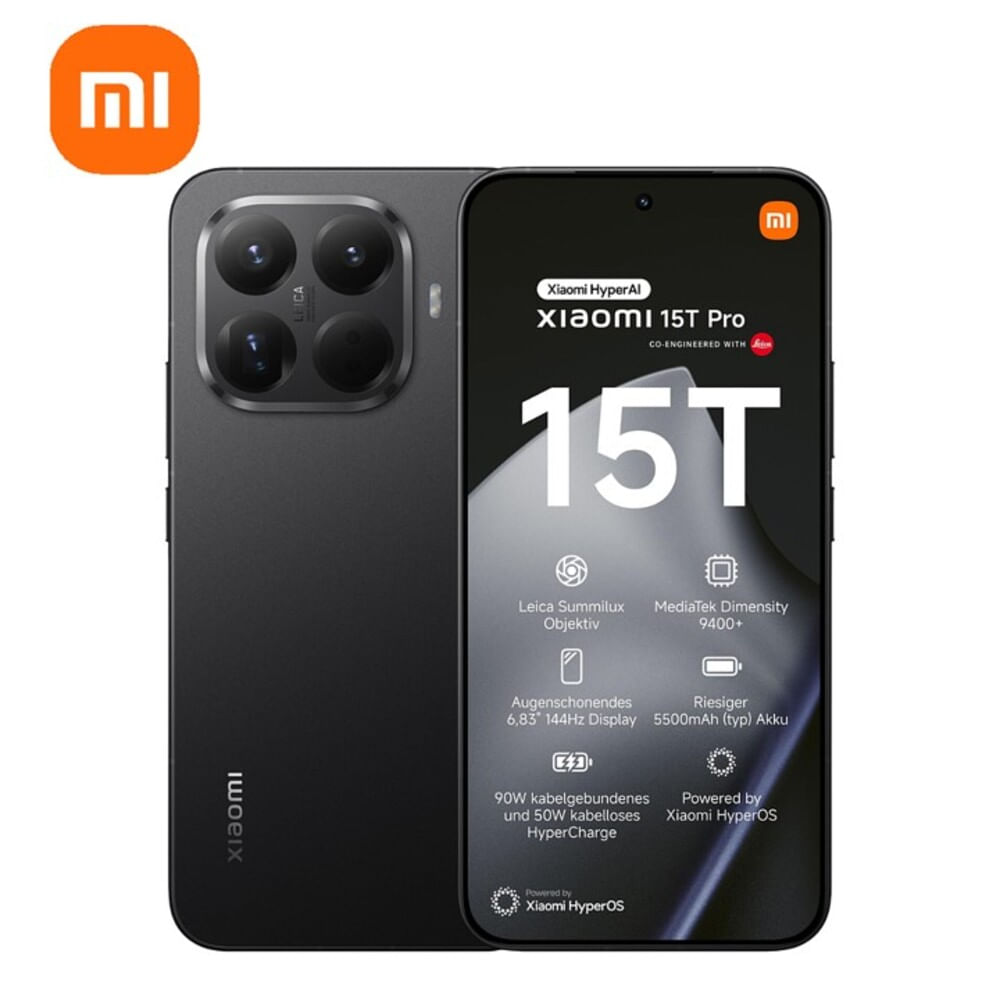 Celular Xiaomi Mi 15T Pro 5G 12GB 512GB Negro Celular Xiaomi Mi 15T Pro 5G 12GB 512GB Negro