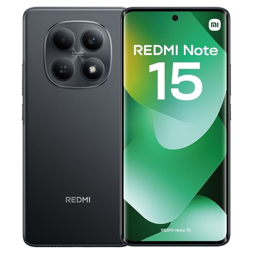 Celular Xiaomi Redmi Note 15 4G 8GB 256GB Negro