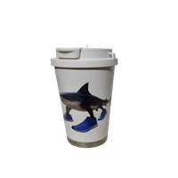 Taza térmica de acero inoxidable de 600 ml  diseño de Italian Brainrot