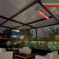 Estufa de pared ALFANO control remoto 3000w UC3000