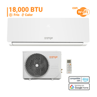 Aire Acondicionado Split 18000 Btu Inverter Orange Frío/Calor Blanco
