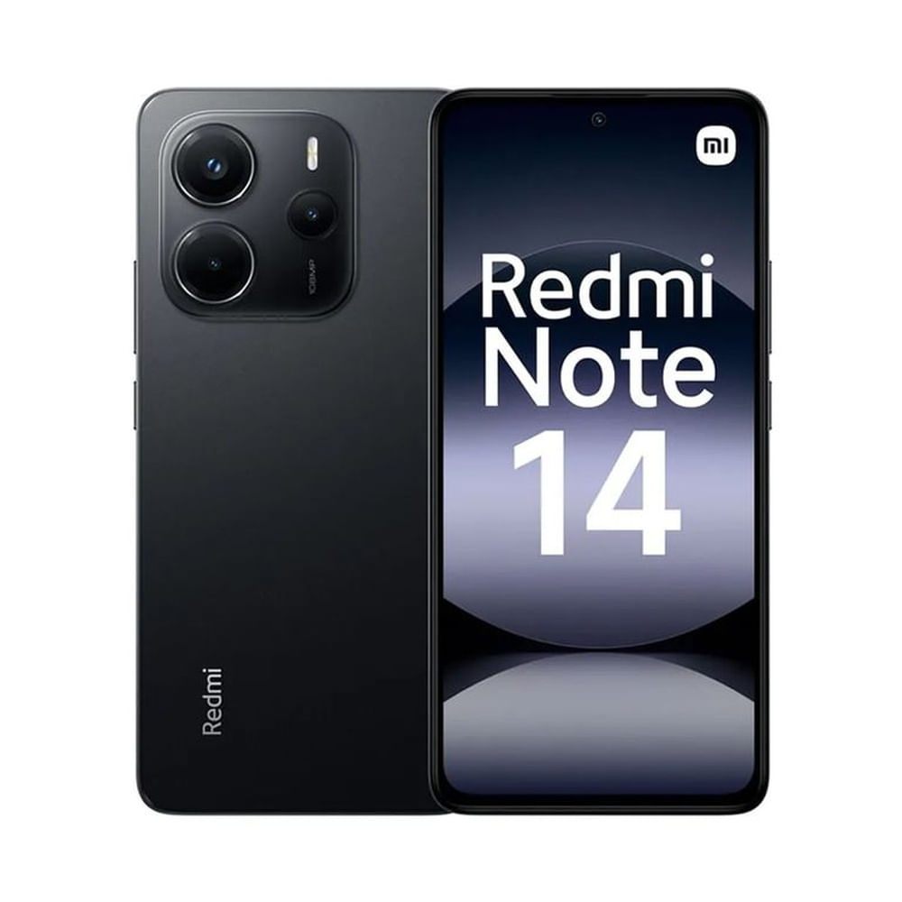 Celular Xiaomi Redmi Note 14 6GB 128GB Negro