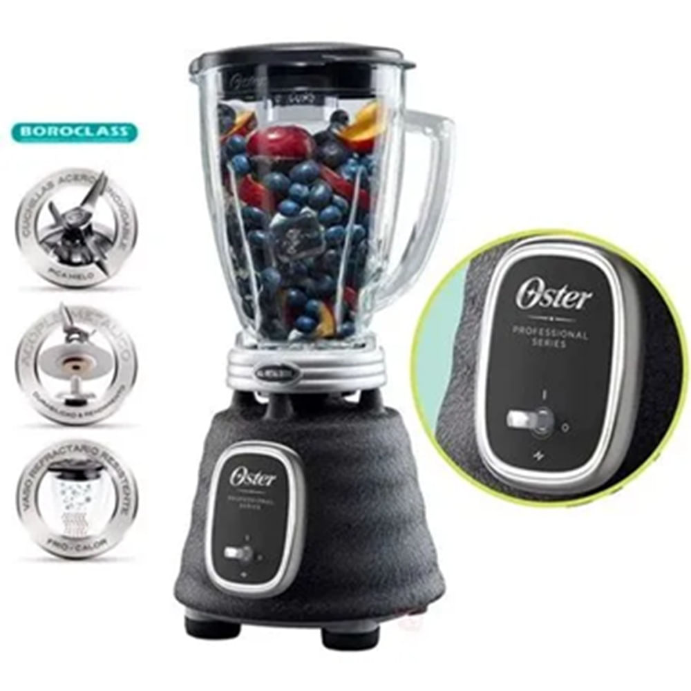 Licuadora Serie Profesional de 1.5 Lts Oster BLSTBPST Negro 700W