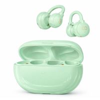 Audífonos Bluetooth Open Ear Tipo Clip, ENC, Sonido Espacial, Manos Libres BT 5.3 OWS T-M5 Verde