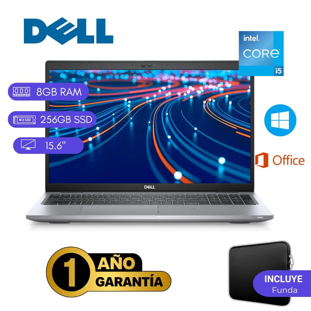 DELL LATITUDE 5520 seminueva - CI5 11VA - 8GB DDR4 -256GB M.2