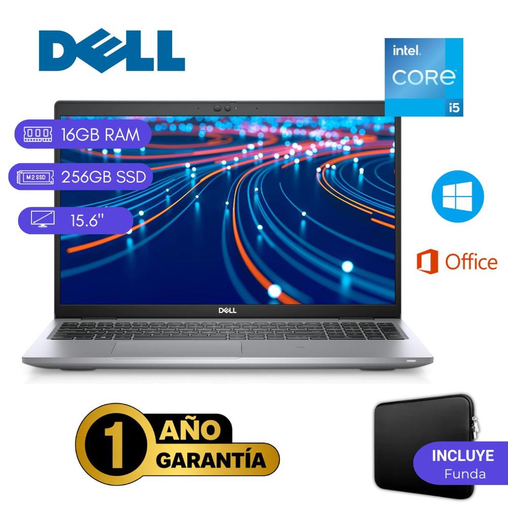 DELL LATITUDE 5520 seminueva -CI5 11VA - 16GB DDR4 - 256GB M.2