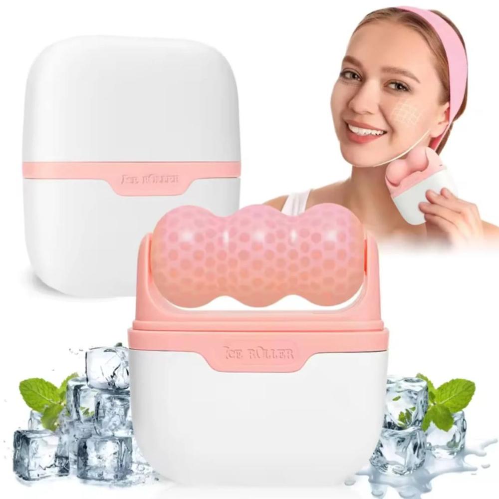 RODILLO DE HIELO MASAJEADOR FACIAL