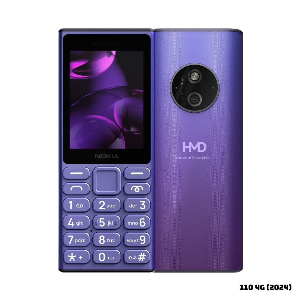 CELULAR BASICO NOKIA 110 4G 2024 DUAL SIM - AZUL