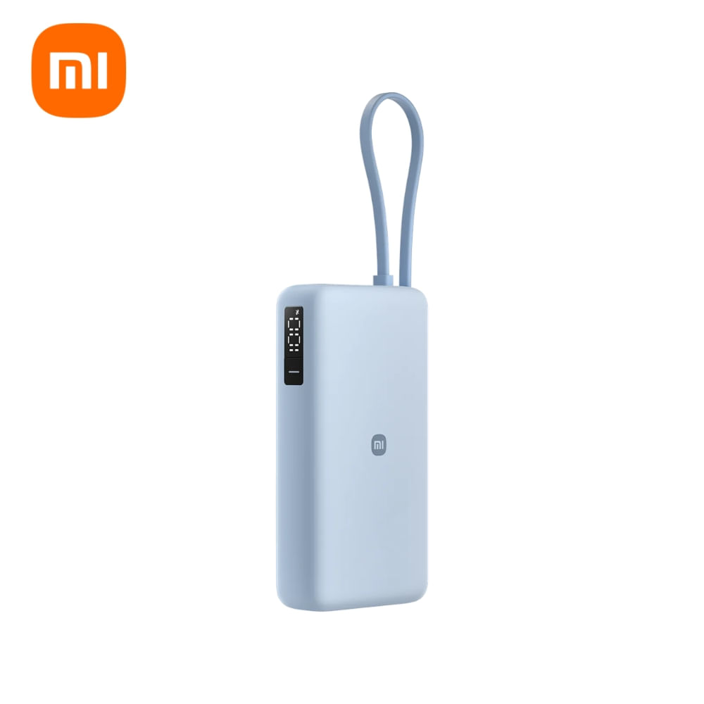 Xiaomi Power Bank 20000mah 67W Azul para celular y laptop