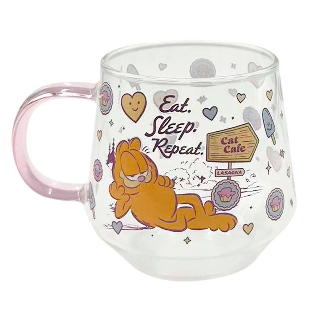 Taza de Vidrio GARFIELD