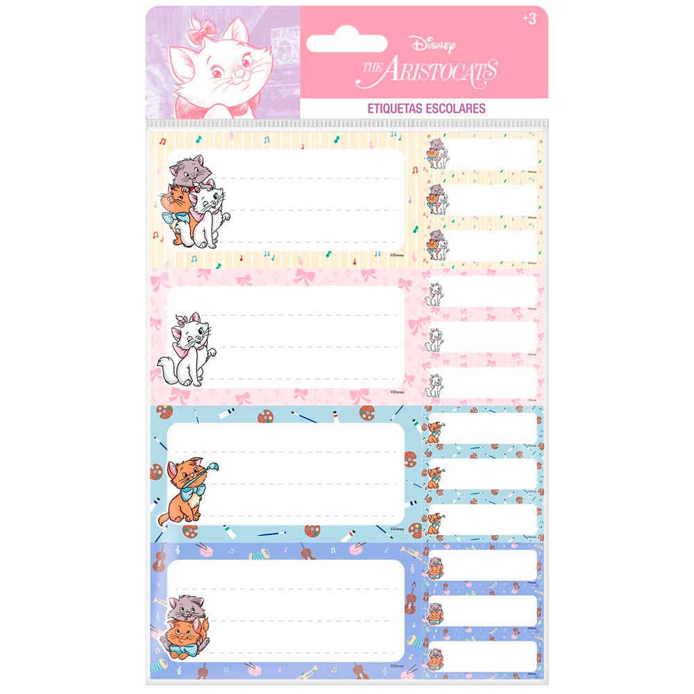 Etiquetas Escolares Niñas Disney OFFICE PAPER