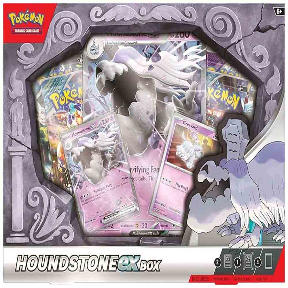 Caja Houndstone EX Master Case 6 unidades POKEMON