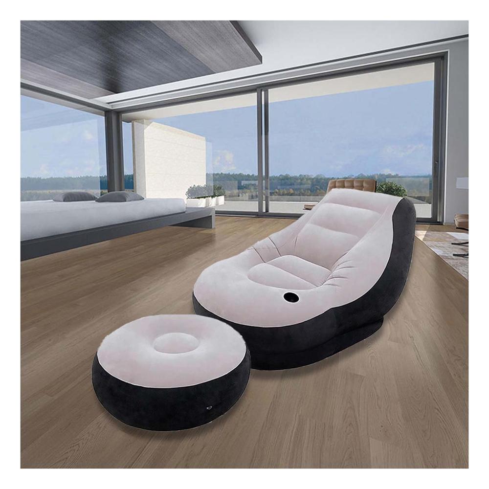 Lounge Inflable con Poof para Casa Sala y Espacios de Descanso Y+Post It