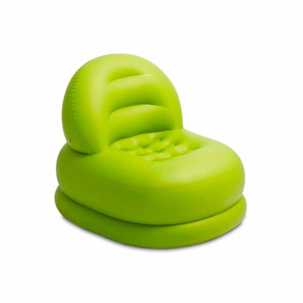 Sillon Inflable Blanco para Hogar Comodo y Practico en Sala o Jardin Y+Papel Regalo