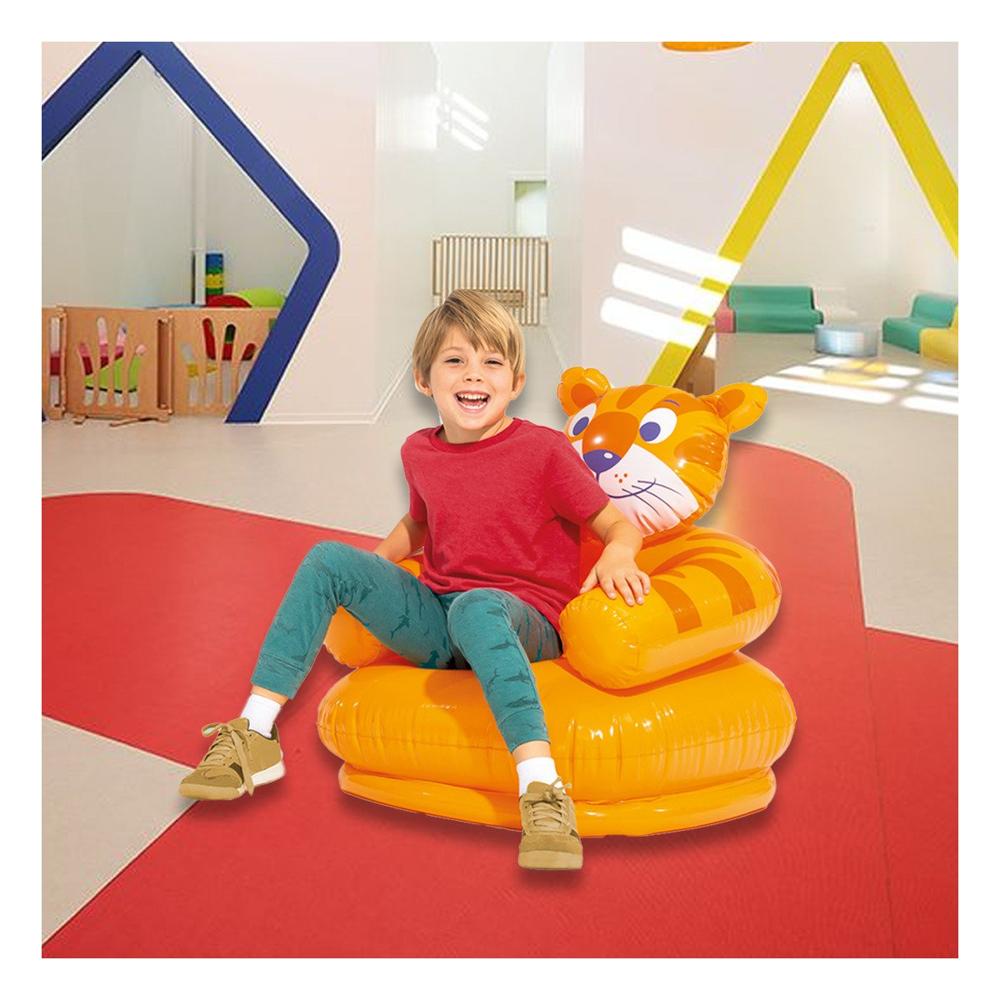 Sillon Inflable Infantil para Uso en Casa y Espacios de Diversion Y+Papel Regalo
