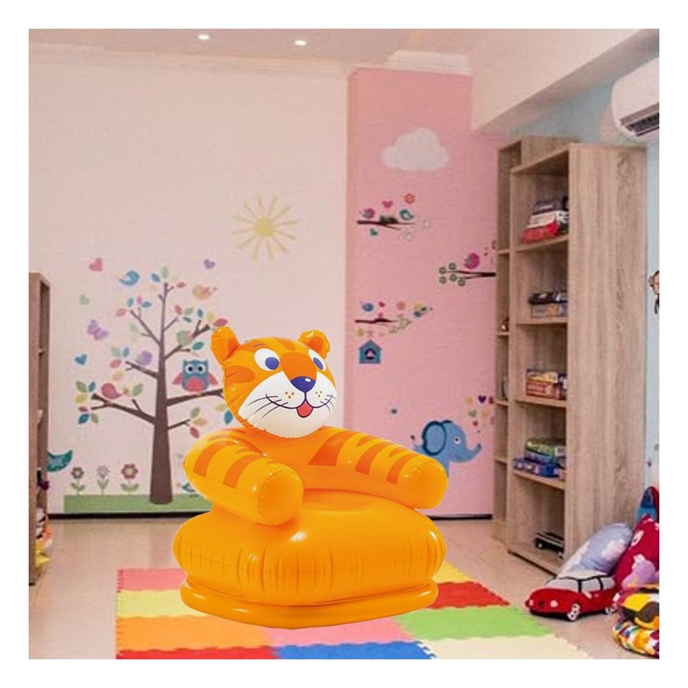 Sofa Inflable Infantil para Juego en Casa y Momentos de Descanso Familiar